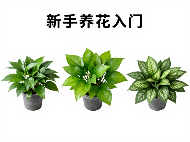 新手养花入门,3款低难度平价花卉,百元打造治愈小花园