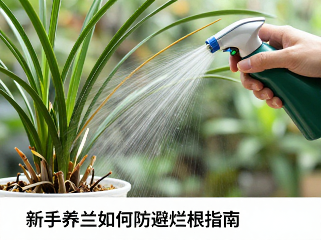 新手养兰,如何控制喷水量?通风防潮避烂根指南