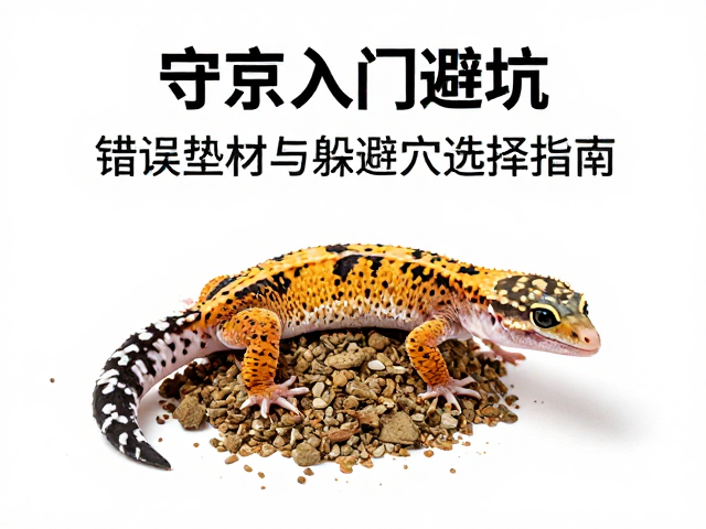 守宫入门避坑，错误垫材与躲避穴选择指南