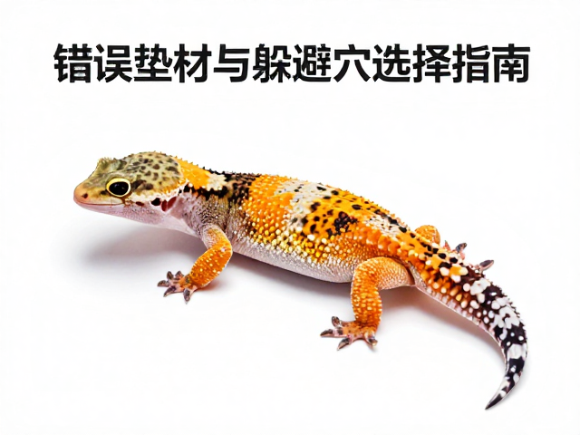 守宫入门避坑，错误垫材与躲避穴选择指南