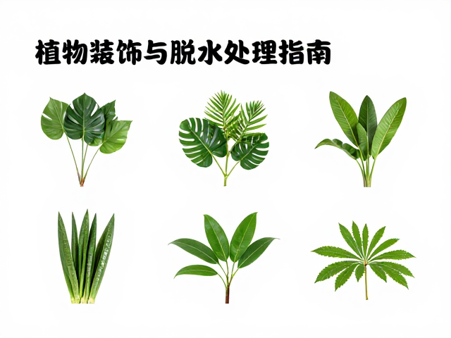 新手必看,植物装饰入门难度与脱水处理指南