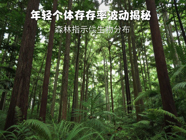 森林指示生物分布,年轻个体存活率波动揭秘
