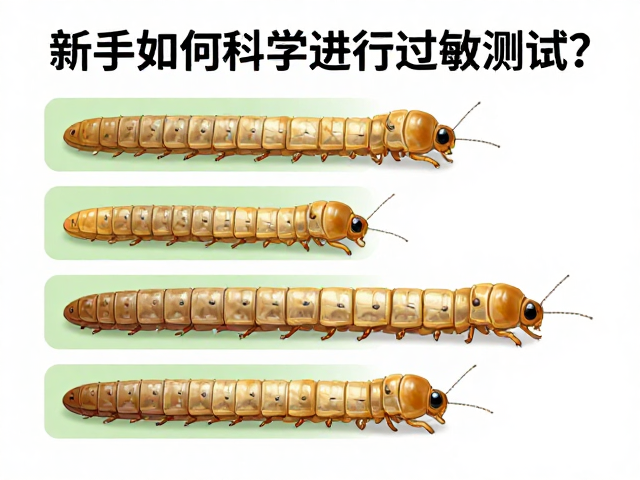 面包虫入门，新手如何科学进行过敏测试？