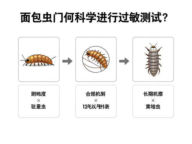 面包虫入门，新手如何科学进行过敏测试？
