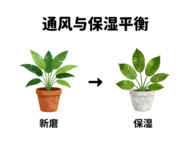 新手养植指南，通风与保湿平衡，打造防潮舒适环境