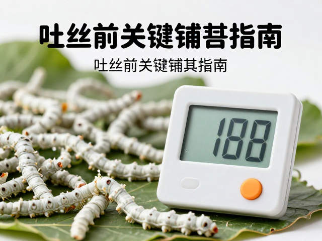 蚕宝宝养殖入门,温湿度计怎么用?吐丝前关键铺垫指南