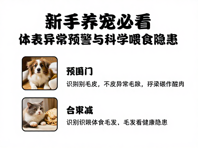 新手养宠必看，体表异常预警与科学喂食指南入门