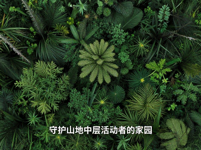 山林生态调节,如何抑制优势植物,守护山地森林中层活动者的家园