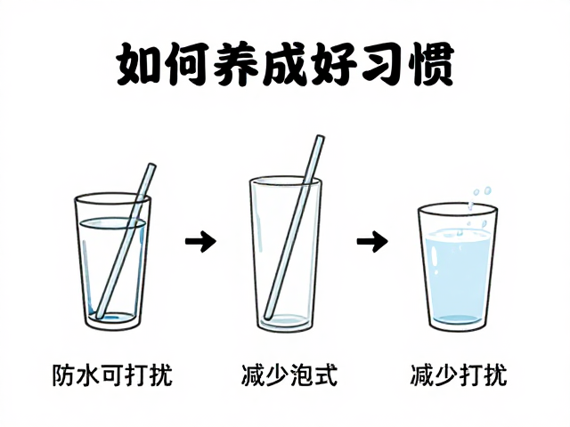 新手入门指南，如何优雅饮水减少打扰，轻松养成好习惯