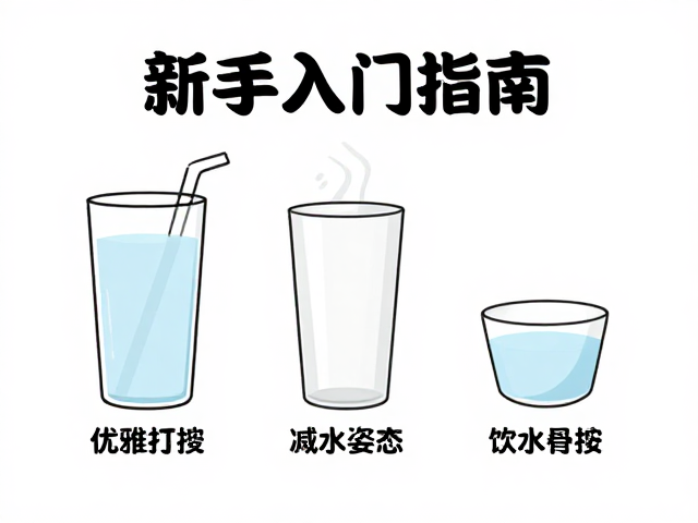 新手入门指南，如何优雅饮水减少打扰，轻松养成好习惯
