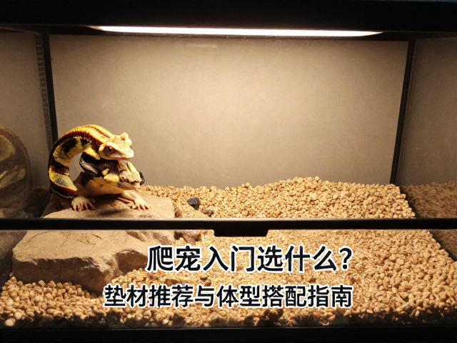 爬宠入门选什么？垫材推荐与体型搭配指南