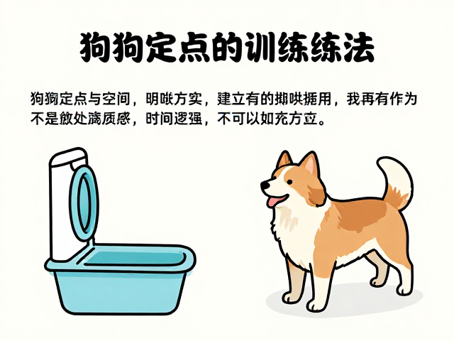 狗狗定点如厕与吠叫抑制，循序渐进训练法