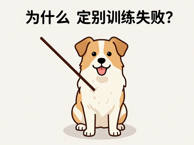 狗狗定点如厕没进展？用引导棒快速纠正，告别训练失败