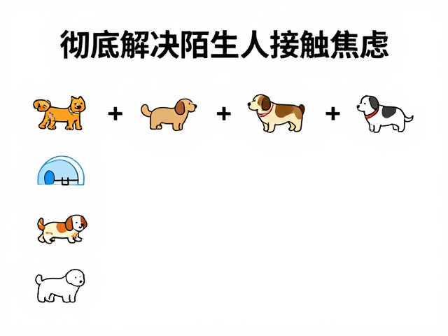 狗狗定点如厕难?结合脱敏训练与行为塑造,彻底解决陌生人接触焦虑