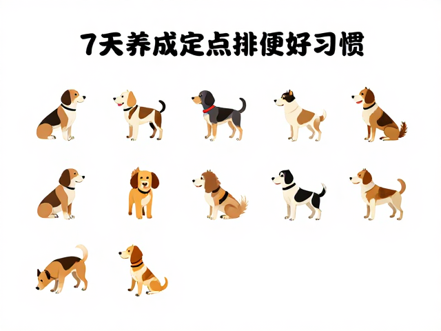 训练狗狗定点如厕?利用条件反射法,7天养成定点排便好习惯!