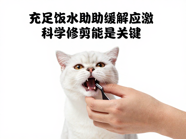 宠物牙齿过长？充足饮水助缓解应激，科学修剪是关键