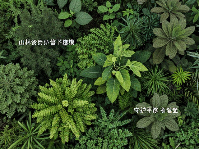 山林生态调节,抑制优势植物过度生长,守护生态平衡指示物种