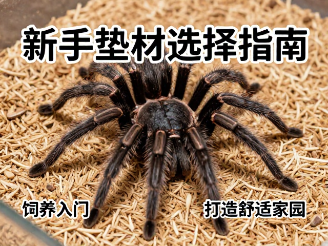 狼蛛饲养入门，新手垫材选择指南，避坑打造舒适家园
