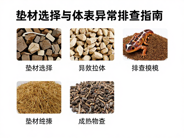 爬宠入门必看，垫材选择与体表异常排查指南
