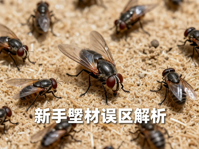 果蝇泛滥？避开错误垫材，新手也能轻松搞定！