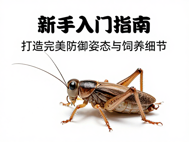 蟋蟀怎么养？新手入门指南，打造完美防御姿态与饲养细节