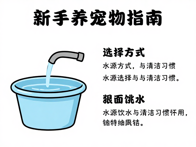 新手养宠指南，饮水方式与喂食频率全解析，入门超简单
