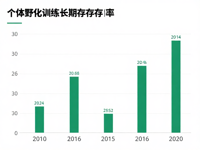 个体野化训练长期存活率统计，提升放归成功率的核心数据