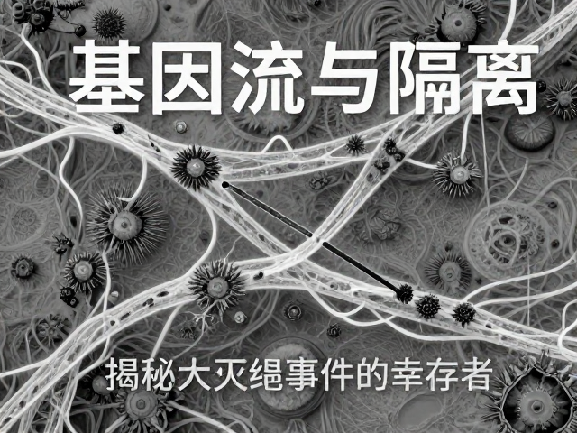 基因流与隔离，物种起源溯源，揭秘大灭绝事件的幸存者