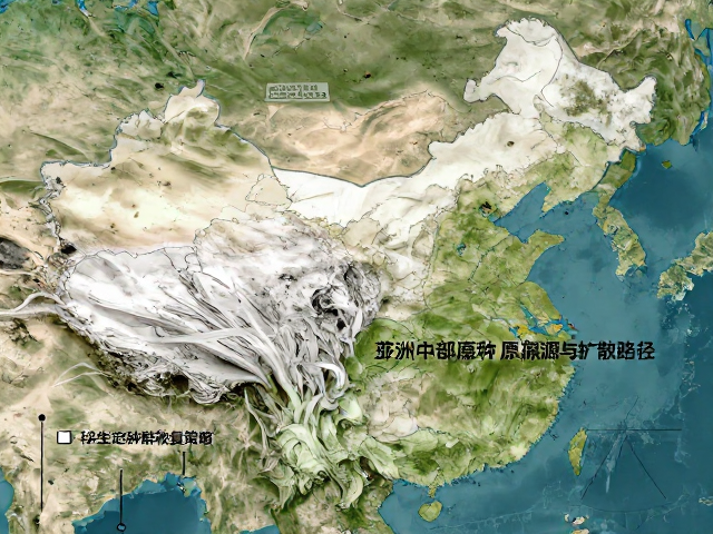 亚洲中部高原物种起源溯源与扩散路径,科学制定种群恢复策略