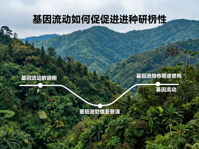 山林生态调节与科研价值,基因流动如何促进种群连通性