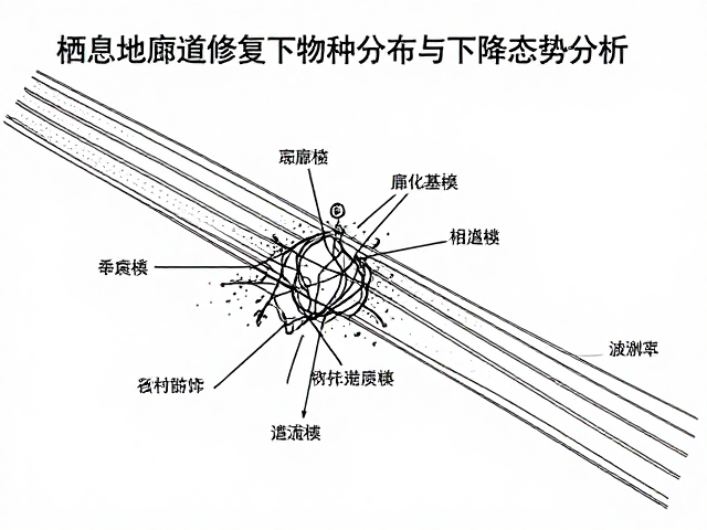 栖息地廊道修复下物种分布与下降态势分析