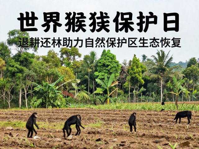 世界猴类保护日,退耕还林助力自然保护区生态恢复