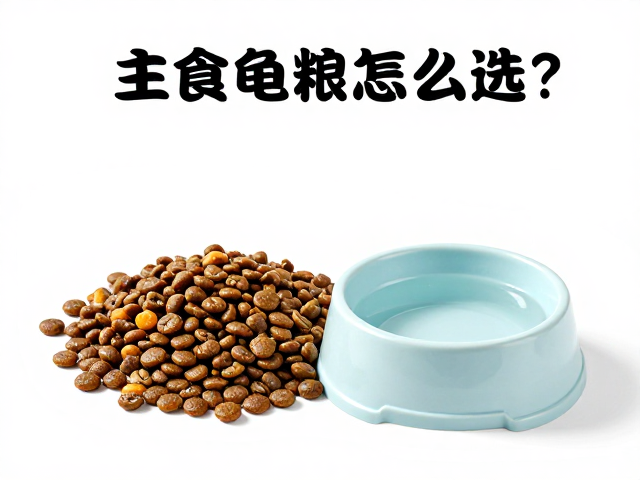 主食龟粮怎么选?搭配独立饮水盆,补维生素D3防软甲