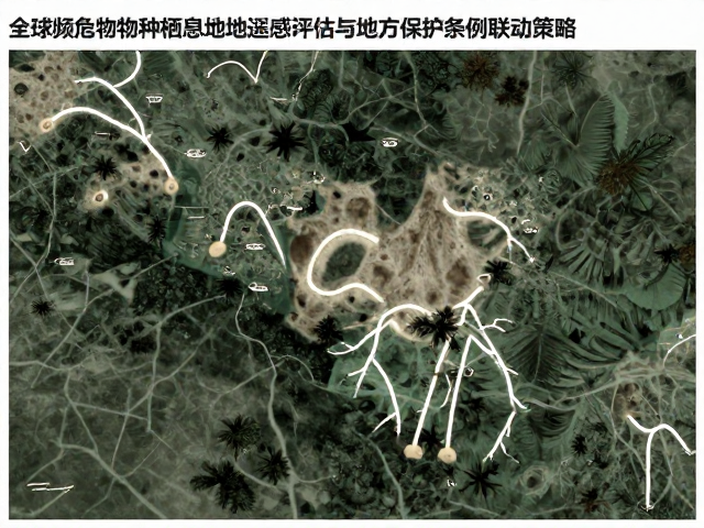全球濒危物种栖息地遥感评估与地方保护条例联动策略