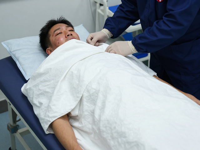 受伤个体识别与影像学配合，保温毯加热垫助快速复苏