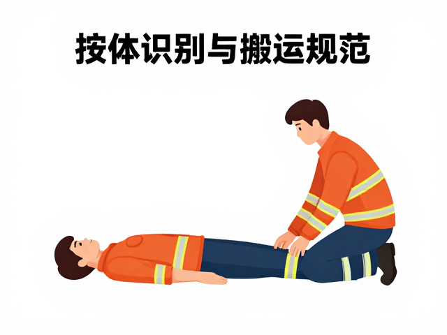 受伤个体识别与搬运规范，数据共享与单人双人操作指南