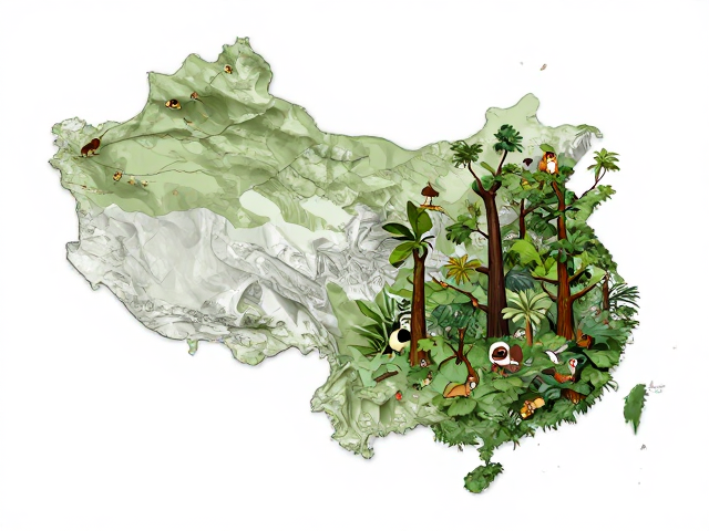 全树栖动物分布，温带季节性温差下的生存奥秘