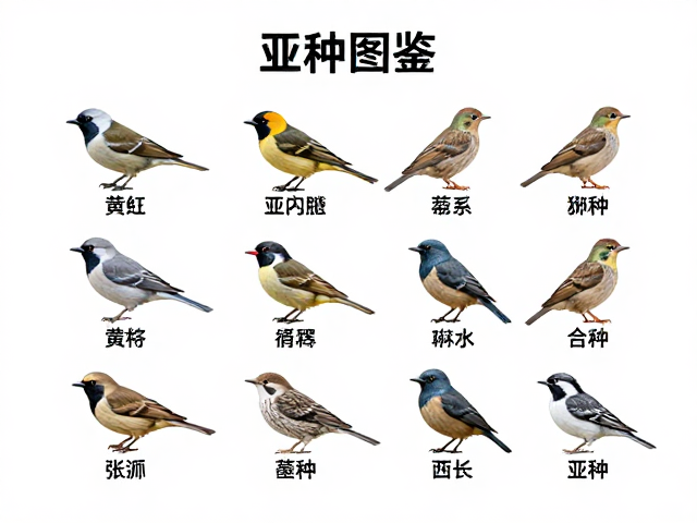 亚种对比图鉴，中文正名解析及易混淆物种鉴别指南