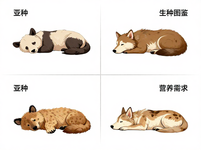 亚种对比图鉴,休息睡眠与营养需求全解析
