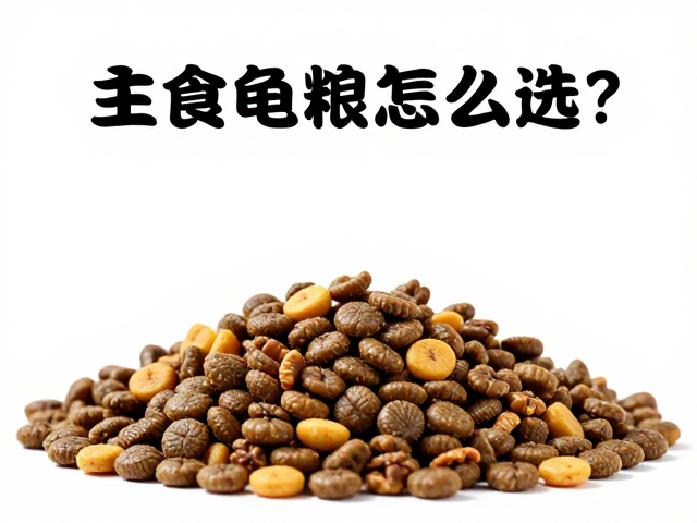 主食龟粮怎么选?警惕滥用保健品,科学搭配配合饲料