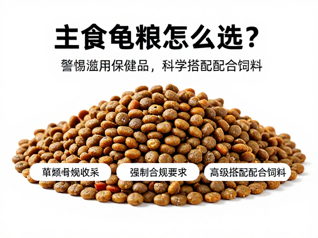 主食龟粮怎么选？警惕滥用保健品，科学搭配配合饲料