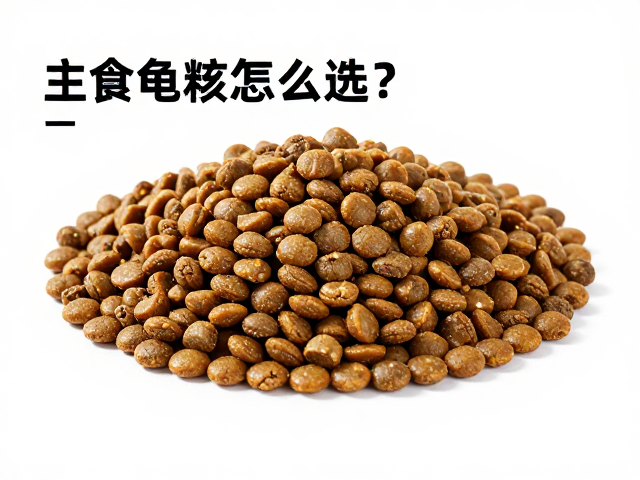 主食龟粮怎么选？忌高盐高油，优选高蛋白动物性饲料