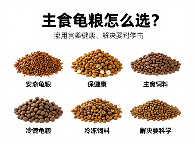 主食龟粮怎么选?警惕滥用保健品,冷冻饲料解冻要科学
