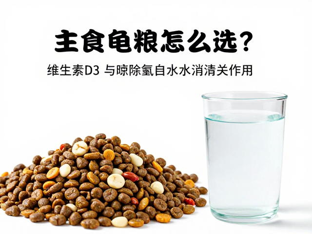 主食龟粮怎么选?维生素D3与晾晒除氯自来水的关键作用