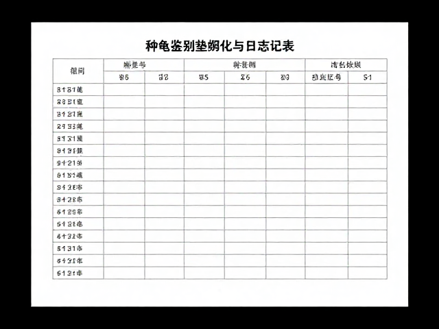 种龟鉴别指南,恒温加热垫孵化与日志记录全攻略