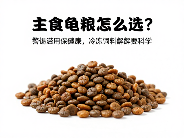 主食龟粮怎么选？警惕滥用保健品，冷冻饲料解冻要科学