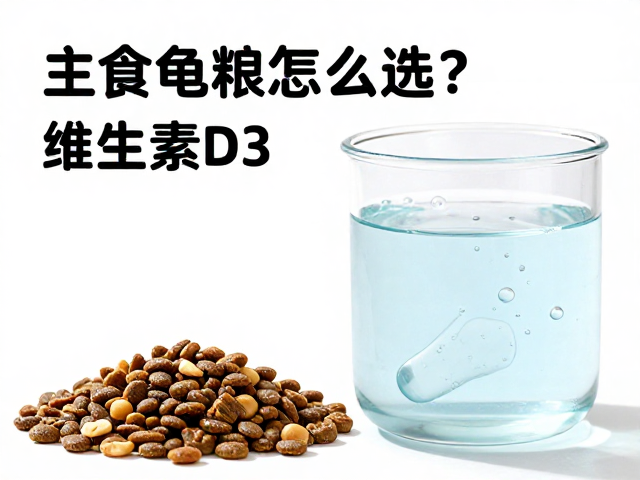 主食龟粮怎么选?维生素D3与晾晒除氯自来水的关键作用