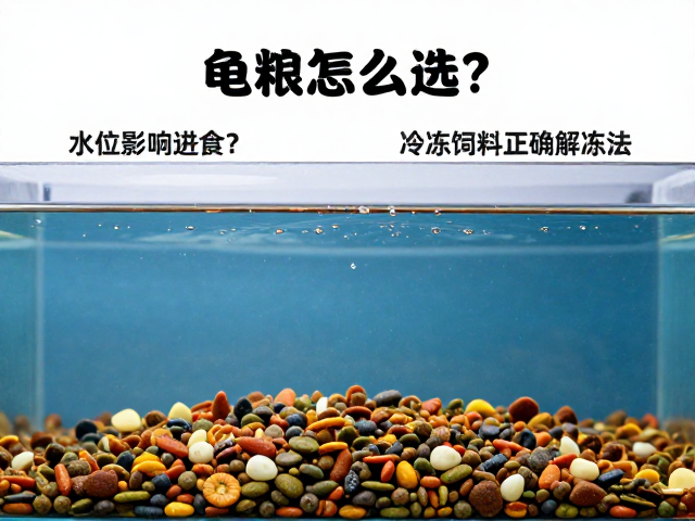 龟粮怎么选？水位影响进食？冷冻饲料正确解冻法