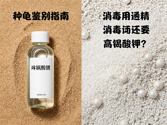 种龟鉴别指南,消毒用酒精还是高锰酸钾?河沙珍珠岩混合饲养法