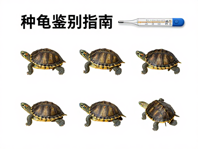 种龟鉴别指南，用温度计记录关键数据，精准判断龟苗健康